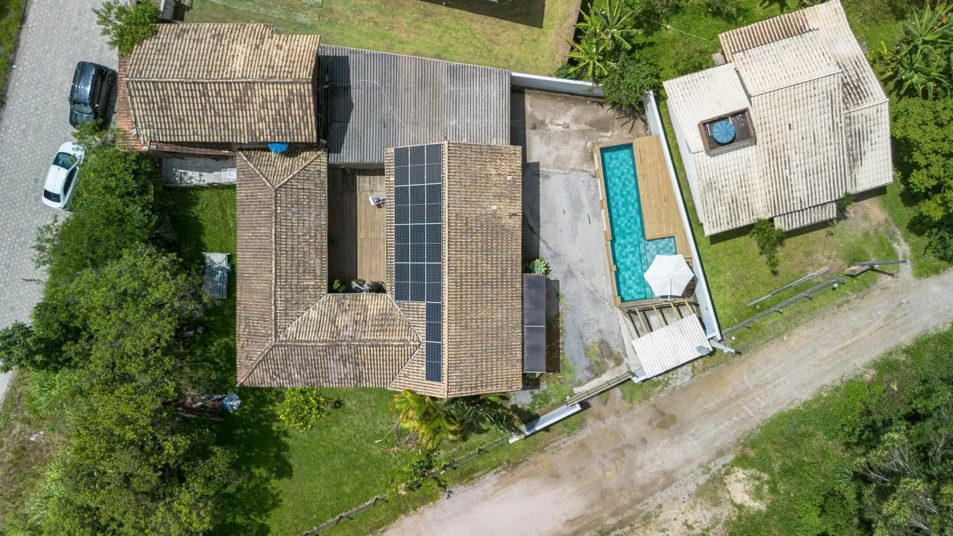 Casa Rustica Com Piscina Privativa, Banheira De Hidromassagem, Ar-Condicionado, Pet Friendly - Refugio Na Natureza A 5 Minutos Do Centro De Imbituba, Perfeita Para Familias E Grupos Brazílie