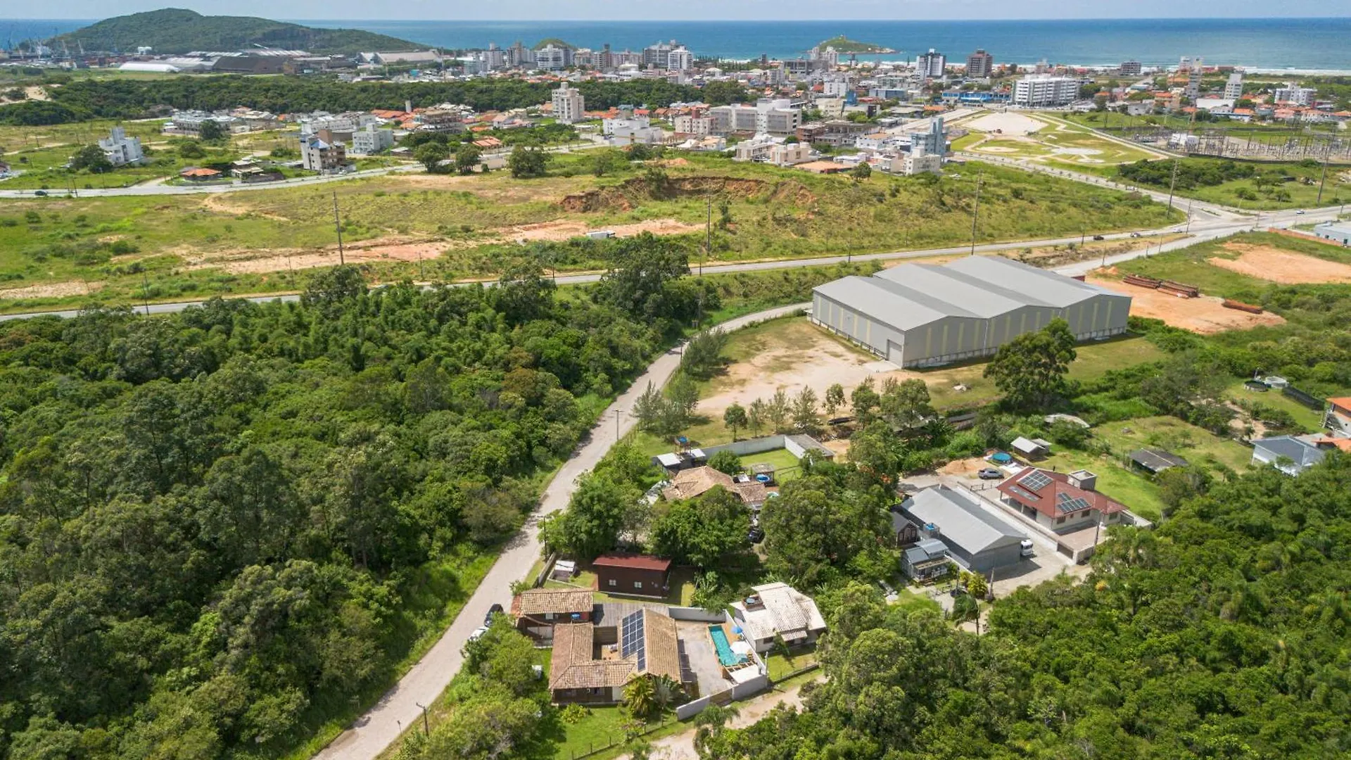 Prázdninový dům Casa Rustica Com Piscina Privativa, Banheira De Hidromassagem, Ar-Condicionado, Pet Friendly - Refugio Na Natureza A 5 Minutos Do Centro De Imbituba, Perfeita Para Familias E Grupos Brazílie
